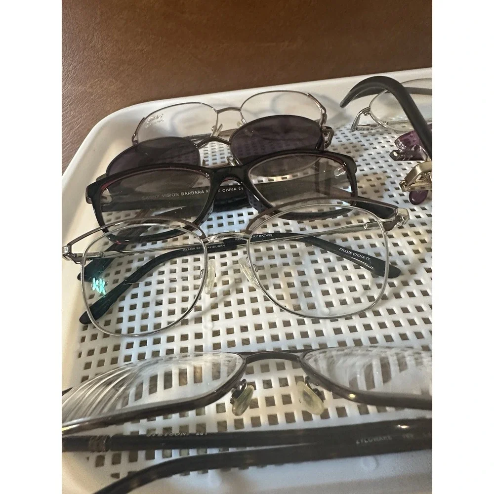 Lot of 15 Total Glasses Mixed + 9 Cases miscellaneous Vintage